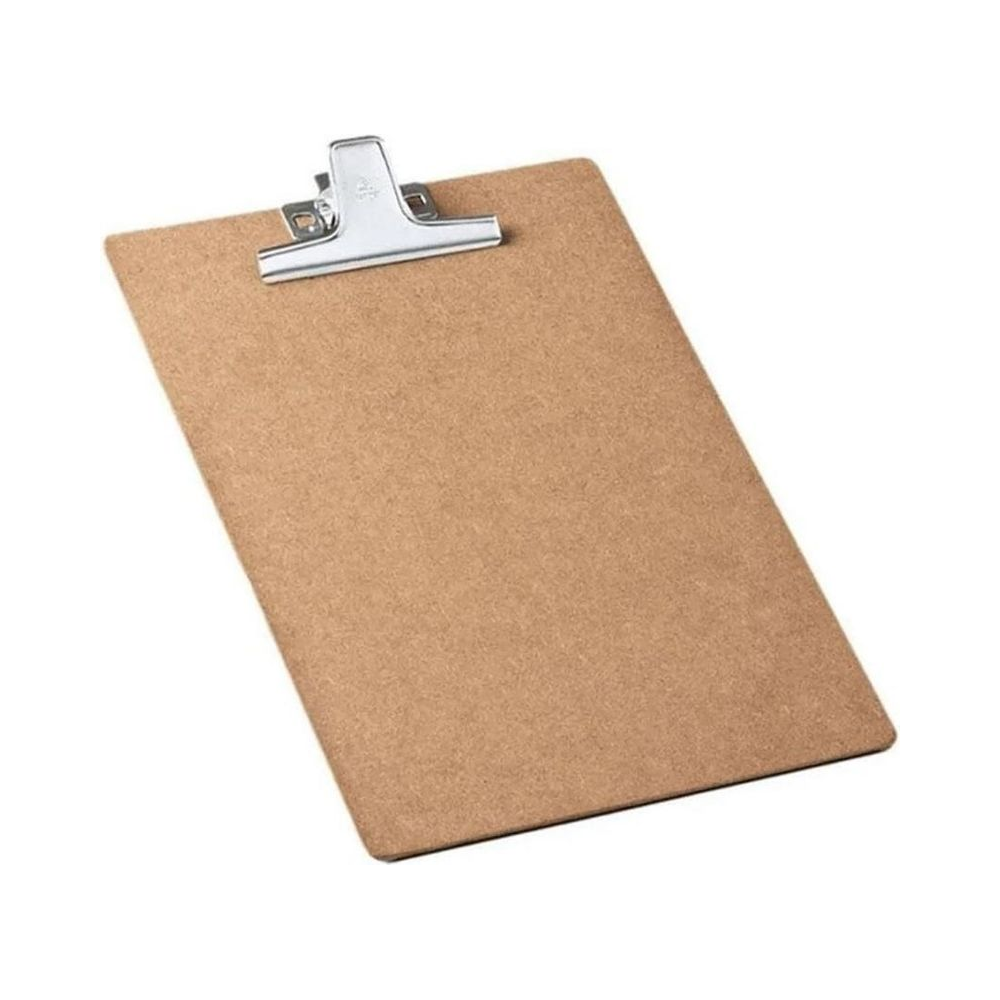 Prancheta Eucatex Of&iacute;cio Prendedor de Metal Carbrink