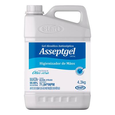 &Aacute;lcool Gel 71.04&deg; INPM Asseptgel 4.3kg