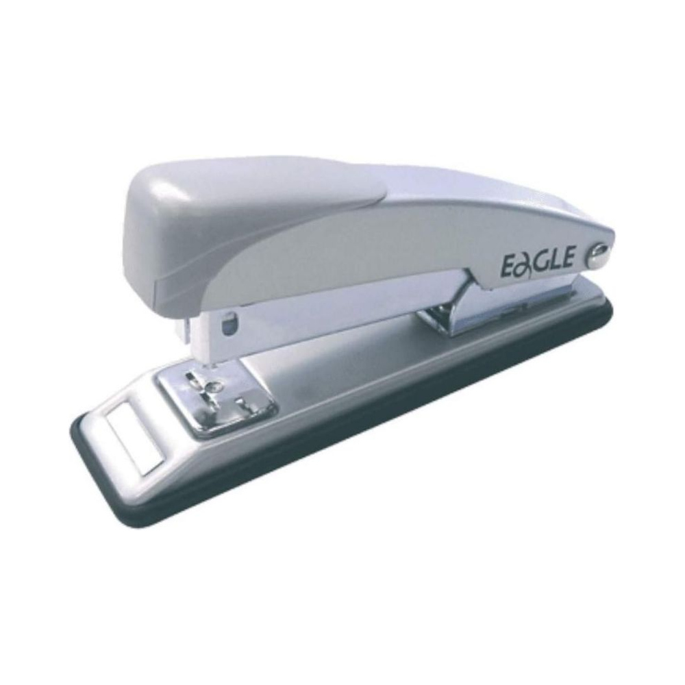 Grampeador Met&aacute;lico 204 Eagle Cinza 20 folhas