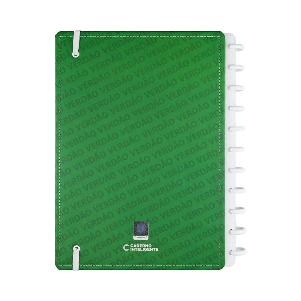 Caderno  80 Folhas Grande Caderno Inteligente Verde Palmeiras