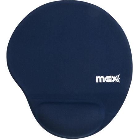 Mousepad com Apoio em Gel 604470 Maxprint Azul Antiderrapante