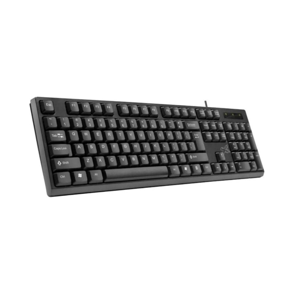 Teclado Universit&aacute;rio S&eacute;rie Universitario Maxprint Com Fio USB 2.0 Preto 1,35m