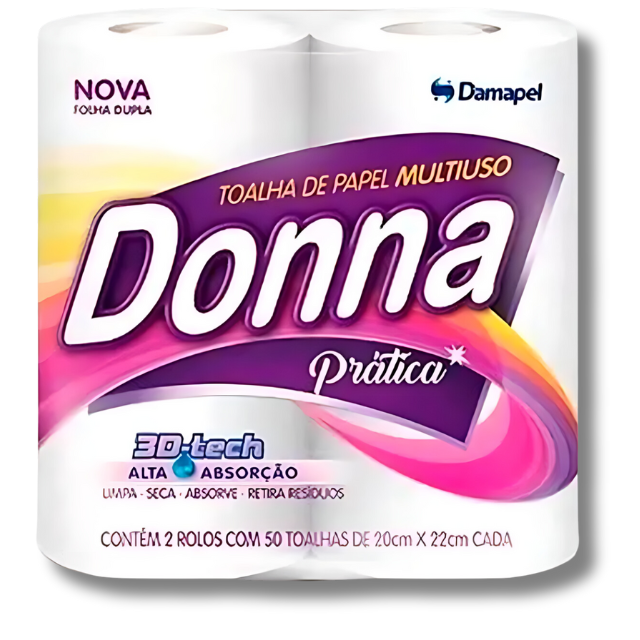 Papel Toalha Donna FD/12