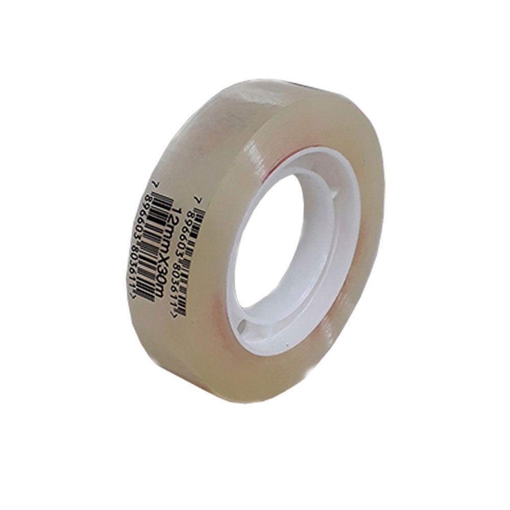 Fita Adesiva Transparente PP Fitar 12mm x 30m Unit&aacute;rio