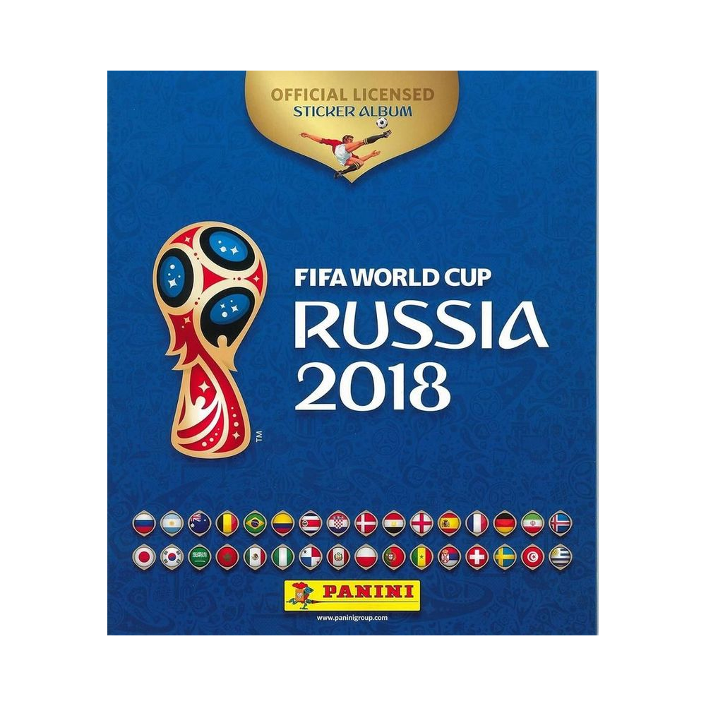 &Aacute;lbum da Copa 2018 Livro FIFA World Cup Russia