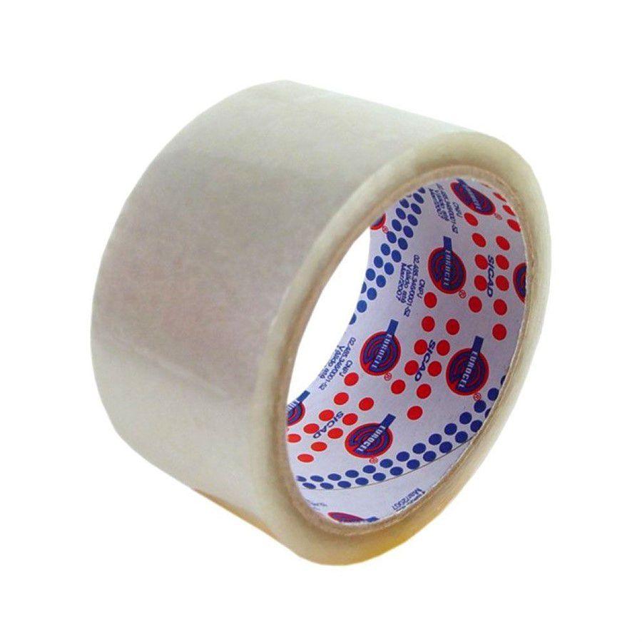 Fita Adesiva Eurocel PP 45mm x 50m Transparente