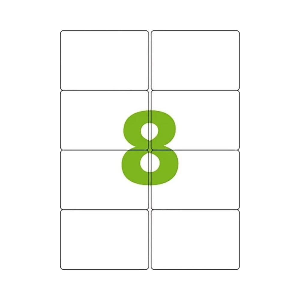 Etiqueta Inkjet Laser 99,1 mm x 67,7 mm Colacril Branco