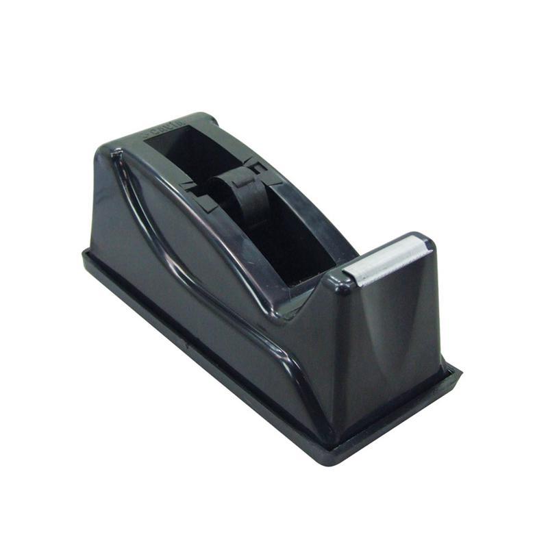 Suporte para Fita Adesiva Cavia CA222 25mm 130x51x54mm Pl&aacute;stico Preto