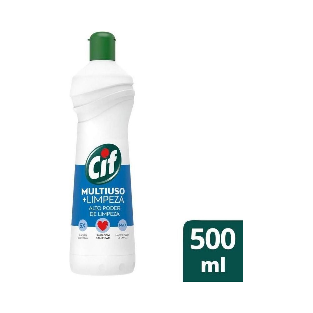 Limpador de Uso Geral CIF Multiuso Mais Limpeza 500ml Unit&aacute;rio