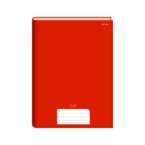 Caderno Desenho Brochur&atilde;o Vermelho Jandaia