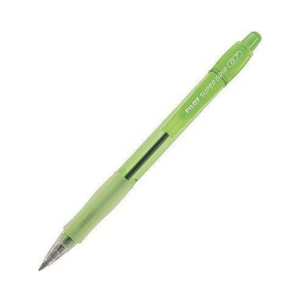 Caneta Esferogr&aacute;fica 0.7mm Super Grip Color Pilot Verde