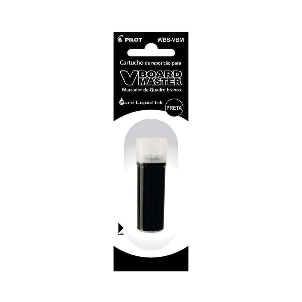 Refil para Marcador de Quadro Branco  Pilot Tinta Preta