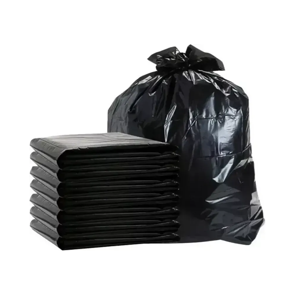 Saco para Lixo 40 litros Preto Gen&eacute;rico 100 unidades