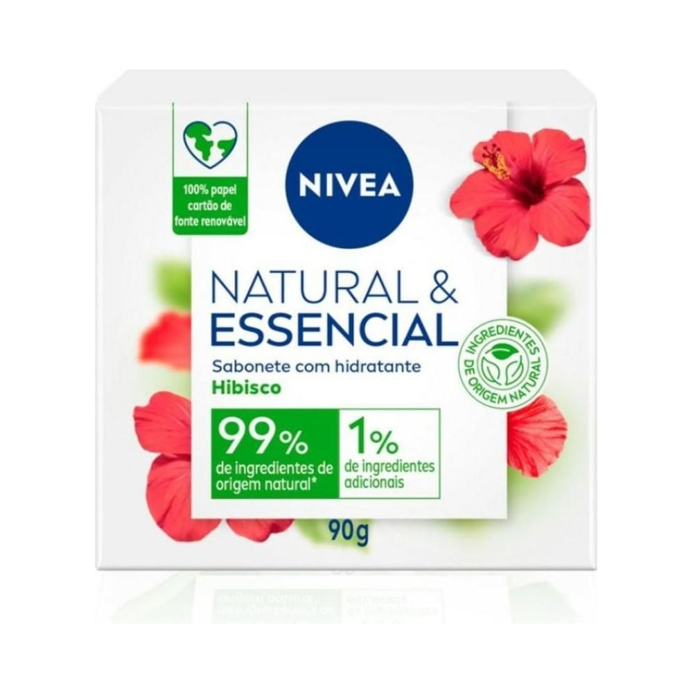 Sabonete em Barra Natural Essencial 90g &ndash; Nivea
